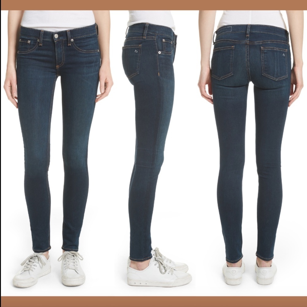 $260 Rag & Bone Skinny Stretch Jeans [ SZ 26‎ ]